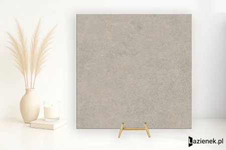 Mirage Reconcrete Liquorice naturalna 80x80 - płytka imitująca beton