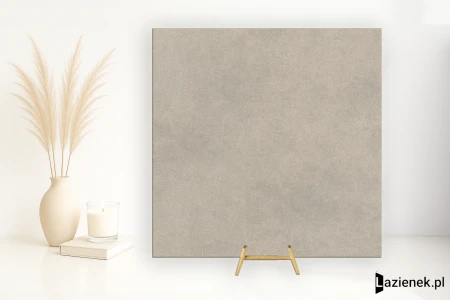 Mirage Reconcrete Liquorice szczotkowana 120x120 - płytka imitująca beton