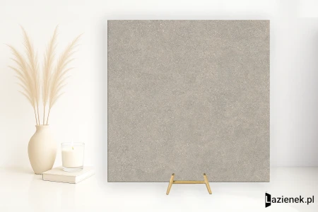 Mirage Reconcrete Liquorice szczotkowana 60x60 - płytka imitująca beton