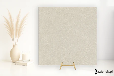 Mirage Reconcrete Rice szczotkowana 60x60 - płytka imitująca beton