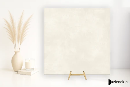 Imola Retina Neve 120x120 - płytka imitująca beton