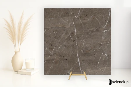 Imola The Rock Breccia Imperiale 120x120 - płytka imitująca marmur