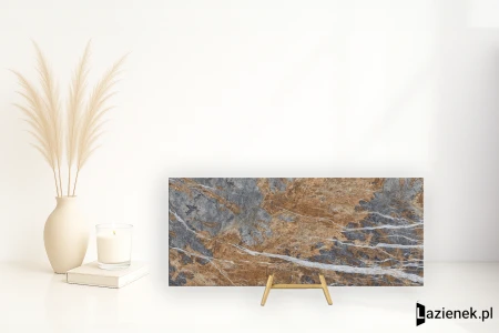 Imola The Room Blu Je 120x278 - płytka imitująca marmur