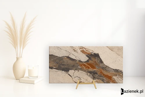 Przejdź do produktu Imola The Room Breccia Phoenix Lappato 60x120 cm gr. 6,5 mm - płytka rektyfikowana / BRE PH6 12 LP
