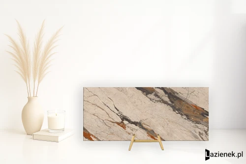 Przejdź do produktu Imola The Room Breccia Phoenix Lappato Matt 120x278 cm gr. 6,5 mm - płytka rektyfikowana / BRE PH6 278 LPM