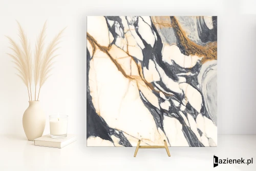 Przejdź do produktu Imola The Room Calacatta Picasso Lappato 120x120 cm gr. 6,5 mm - płytka rektyfikowana / CAL PI6 120 LP