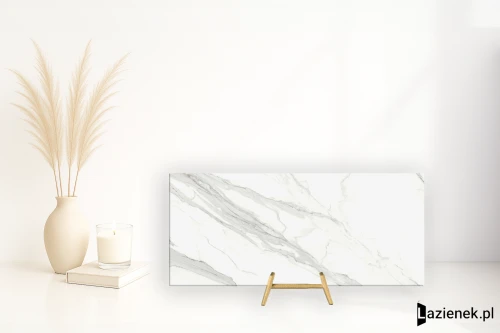 Przejdź do produktu Grespania Estatuario Extra Estatuario Extra błyszcząca 120x278 cm gr. 6 mm - płytka nierektyfikowana / 78E348P