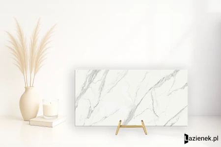 Grespania Estatuario Extra Estatuario Extra pólpoler 162x324 - płytka nierektyfikowana - płytka imitująca marmur