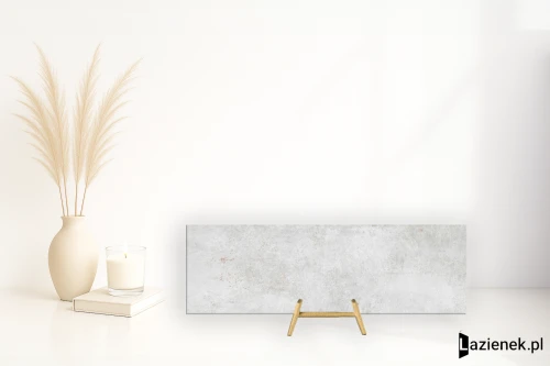 Przejdź do produktu Grespania Galvanic Aluminio matowa 31.5x100 cm gr. 8 mm - płytka rektyfikowana / 95GV301