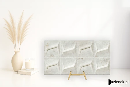 Grespania Galvanic Aluminio 30x60 - płytka imitująca kamień