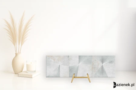 Grespania Galvanic Aluminio 31.5x100 - płytka imitująca kamień