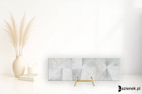 Przejdź do produktu Grespania Galvanic Aluminio matowa 31.5x100 cm gr. 8 mm - płytka rektyfikowana / 95GV321