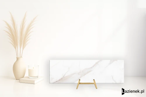 Przejdź do produktu Grespania Marmorea Calacata błyszcząca 31.5x100 cm gr. 8 mm - płytka rektyfikowana / 95MD401
