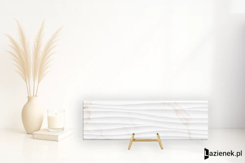 Przejdź do produktu Grespania Marmorea Abaco Calacata błyszcząca 31.5x100 cm gr. 8 mm - płytka rektyfikowana / 95MD411