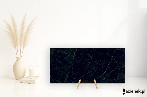 Przejdź do produktu Grespania Nero Ardi Nero Ardi błyszcząca 120x260 cm gr. 6 mm - płytka nierektyfikowana / 78NH97P