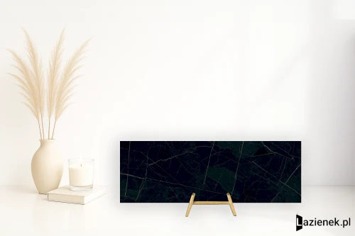 Przejdź do produktu Grespania Nero Ardi Nero Ardi błyszcząca 120x360 cm gr. 6 mm - płytka nierektyfikowana / 80NH91P
