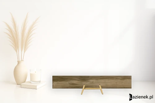 Przejdź do produktu Grespania Sherwood Nogal matowa 19.5x120 cm gr. 10 mm - płytka rektyfikowana / 19SH99T