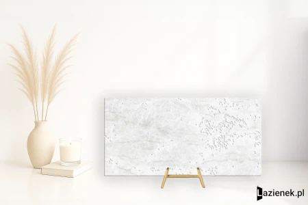 Grespania Taj Mahal White błyszcząca 59x119 - płytka imitująca marmur
