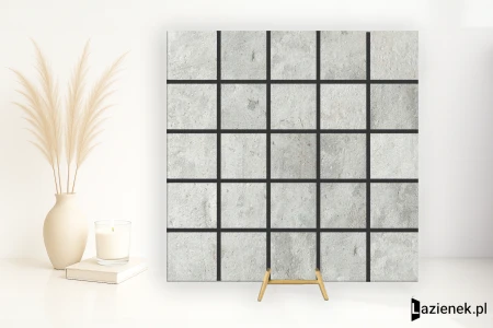 Grespania Tempo Gris błyszcząca 30x30 - płytka nierektyfikowana - płytka imitująca beton
