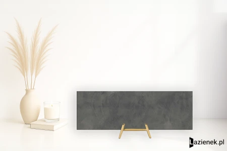 Grespania Titan Antracita 100x300 - płytka nierektyfikowana - płytka imitująca beton