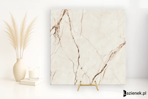 Przejdź do produktu Grespania Volterra Beige błyszcząca 119x119 cm gr. 10 mm - płytka rektyfikowana / 36V170P