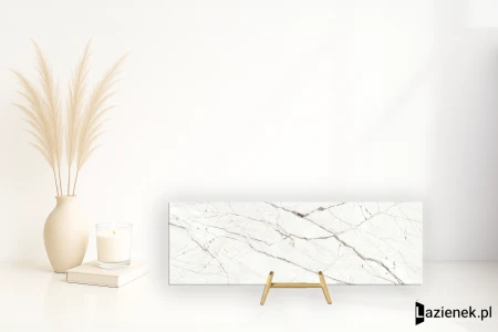 Grespania Volterra Blanco 31.5x100 - płytka imitująca marmur