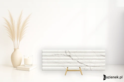 Przejdź do produktu Grespania Volterra Blanco matowa 31.5x100 cm gr. 8 mm - płytka rektyfikowana / 95V1311