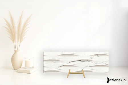 Grespania Volterra Blanco 31.5x100 - płytka imitująca marmur