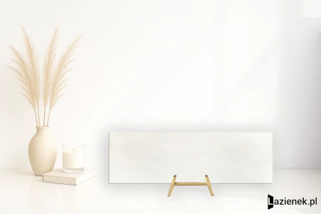 Grespania Wabi Sabi Concrete Blanco 31.5x100 - płytka imitująca beton