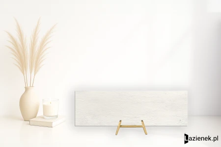 Grespania Wabi Sabi Fabric Blanco 31.5x100 - płytka imitująca beton