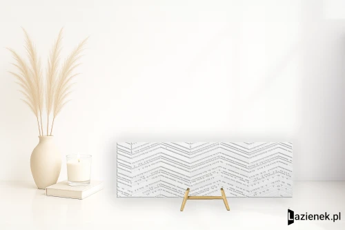 Przejdź do produktu Grespania White&Co Premium Silver matowa 31.5x100 cm gr. 8 mm - płytka rektyfikowana / 95WH351