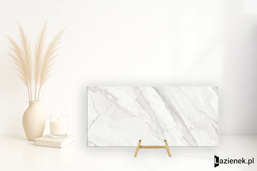Przejdź do produktu Grespania Calacata Calacata Mix matowa 120x260 cm gr. 4 mm - płytka nierektyfikowana / 78CL47