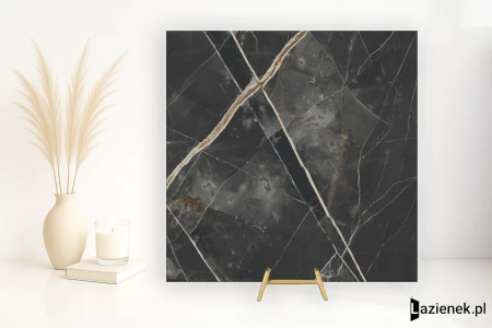 Grespania Calacata Black Calacata Black 120x120 - płytka imitująca marmur