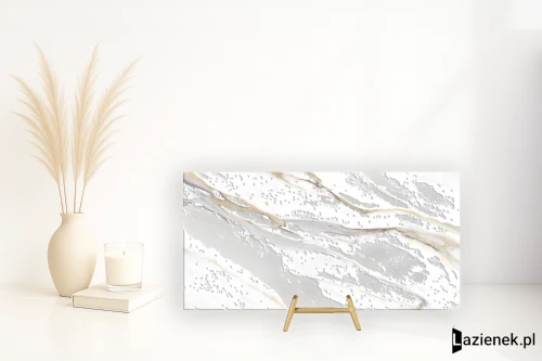 Przejdź do produktu Grespania Calacata Gold Calacata Gold błyszcząca 59x119 cm gr. 10 mm - płytka rektyfikowana / 44CL29P