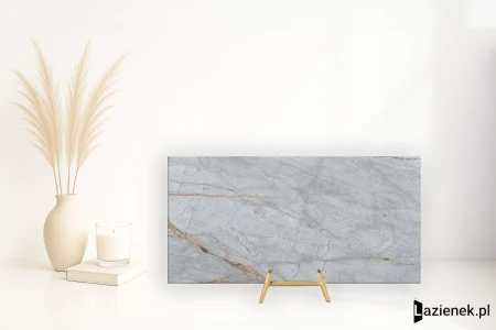 Grespania Blue Roma Cielo 60x120 - płytka nierektyfikowana - płytka imitująca marmur