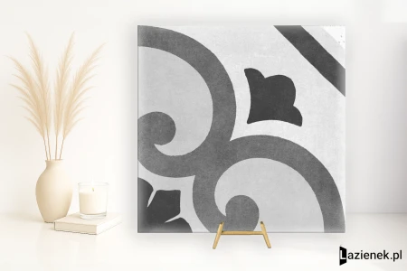 Grespania Boheme Negro 20x20 - płytka nierektyfikowana - płytka dekoracyjna