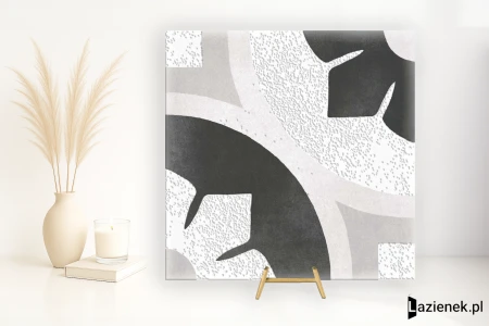 Grespania Boheme Negro 20x20 - płytka nierektyfikowana - płytka dekoracyjna
