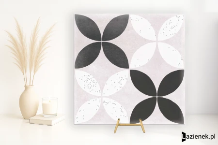 Grespania Boheme Negro 20x20 - płytka nierektyfikowana - płytka dekoracyjna