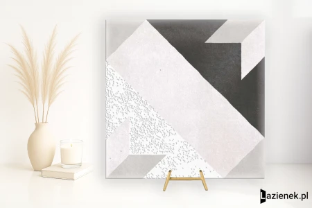 Grespania Boheme Negro 20x20 - płytka nierektyfikowana - płytka dekoracyjna