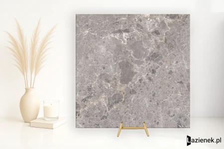 Grespania Artic Gris błyszcząca 78x78 - płytka imitująca marmur