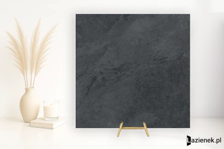 Grespania Annapurna Negro 80x80 - płytka imitująca kamień