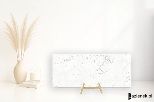 Przejdź do produktu Tagina Mystery White matowa 120x280 cm gr. 6 mm - płytka rektyfikowana / 142004