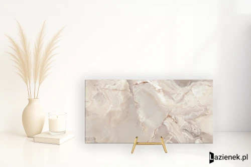 Przejdź do produktu Tagina Onice Reale Ambra matowa 60x120 cm gr. 9 mm - płytka rektyfikowana / 108506