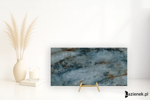 Przejdź do produktu Tagina Patagonia Turchese wysoki połysk 60x120 cm gr. 9 mm - płytka rektyfikowana / 125107