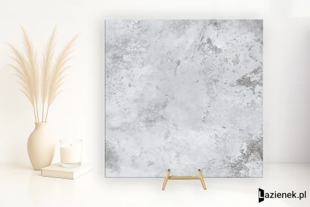 Caesar Alchemy Argent 80x80 - płytka imitująca marmur