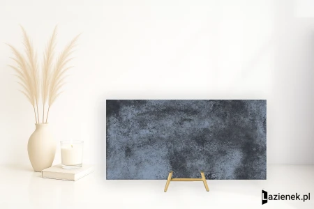 Caesar Alchemy Navy 40x80 - płytka imitująca marmur