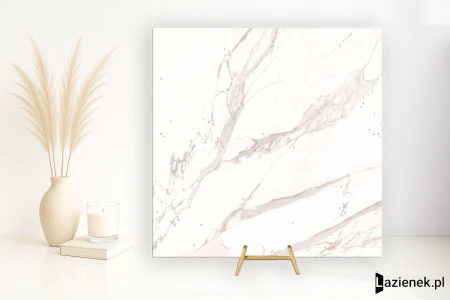 Caesar Anima Calacatta Oro 120x120 - płytka imitująca marmur