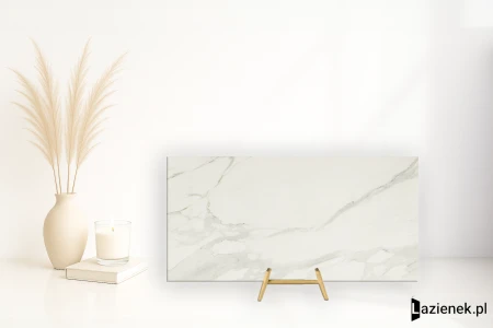 Caesar Anima Calacatta Oro 60x120 - płytka imitująca marmur