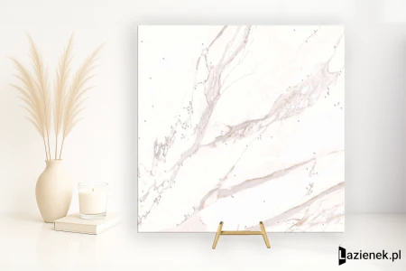 Caesar Anima Calacatta Oro 60x60 - płytka imitująca marmur