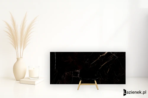 Przejdź do produktu Caesar Anima Nero Atlante polerowana 120x278 cm gr. 6 mm - płytka rektyfikowana / AEGA